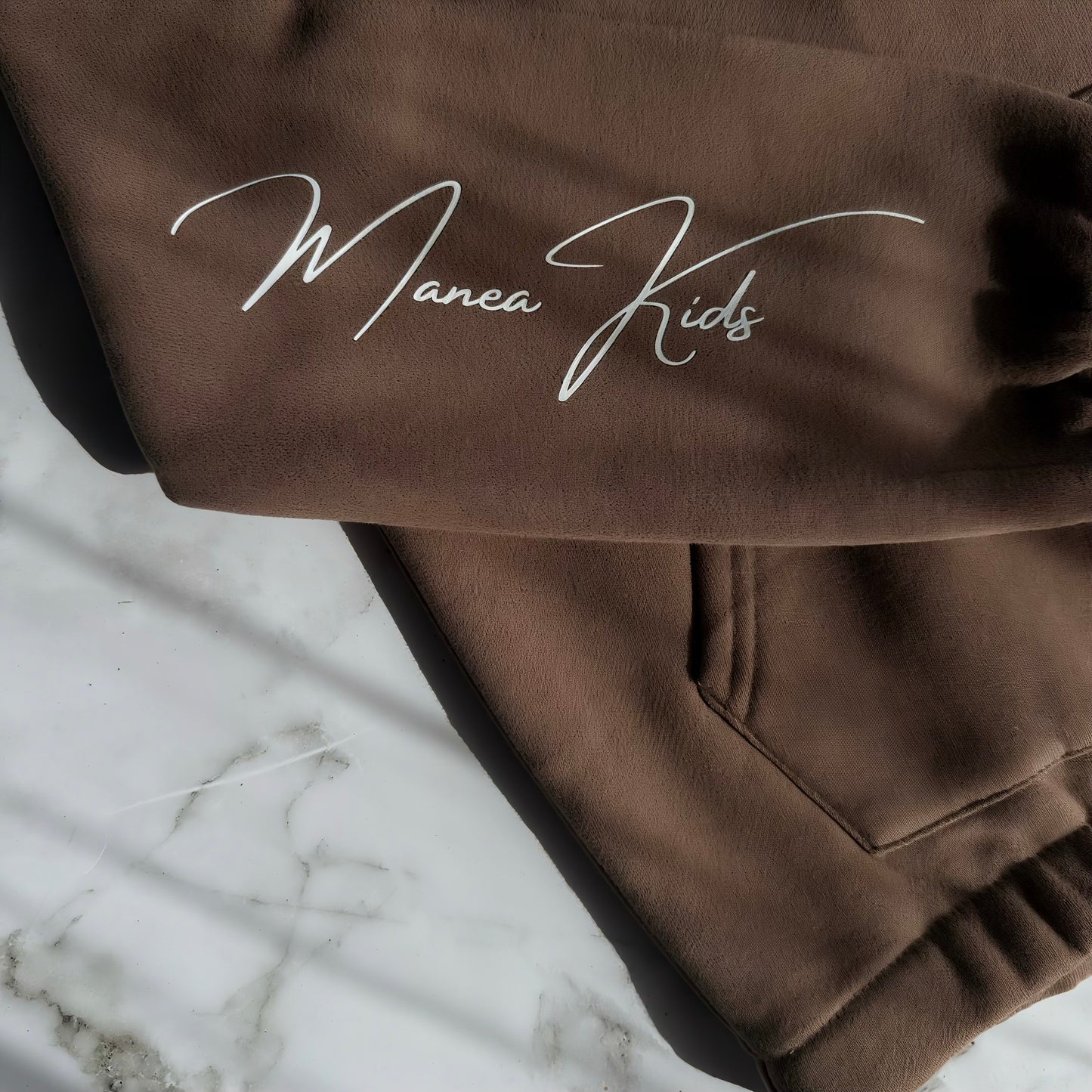 MK Cocoa Quarter Zip Tracksuit Set